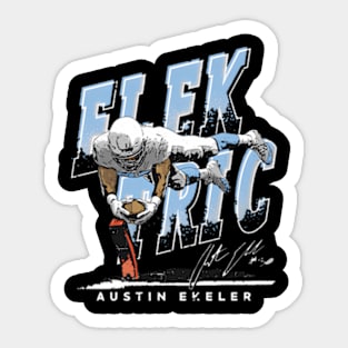 Austin Ekeler Los Angeles C Elektric Sticker